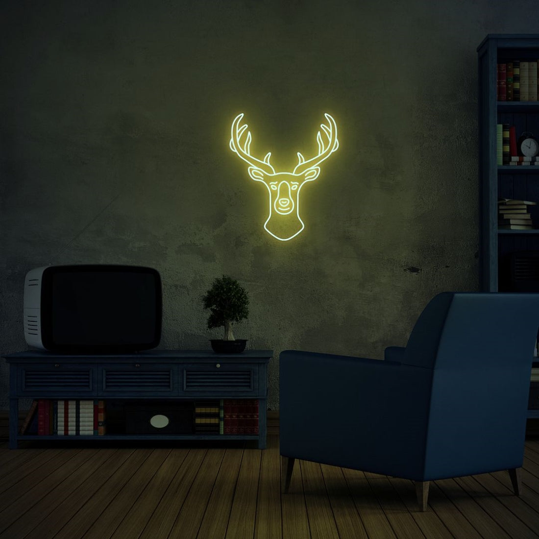 Deer Led Sign Business Neon Sign