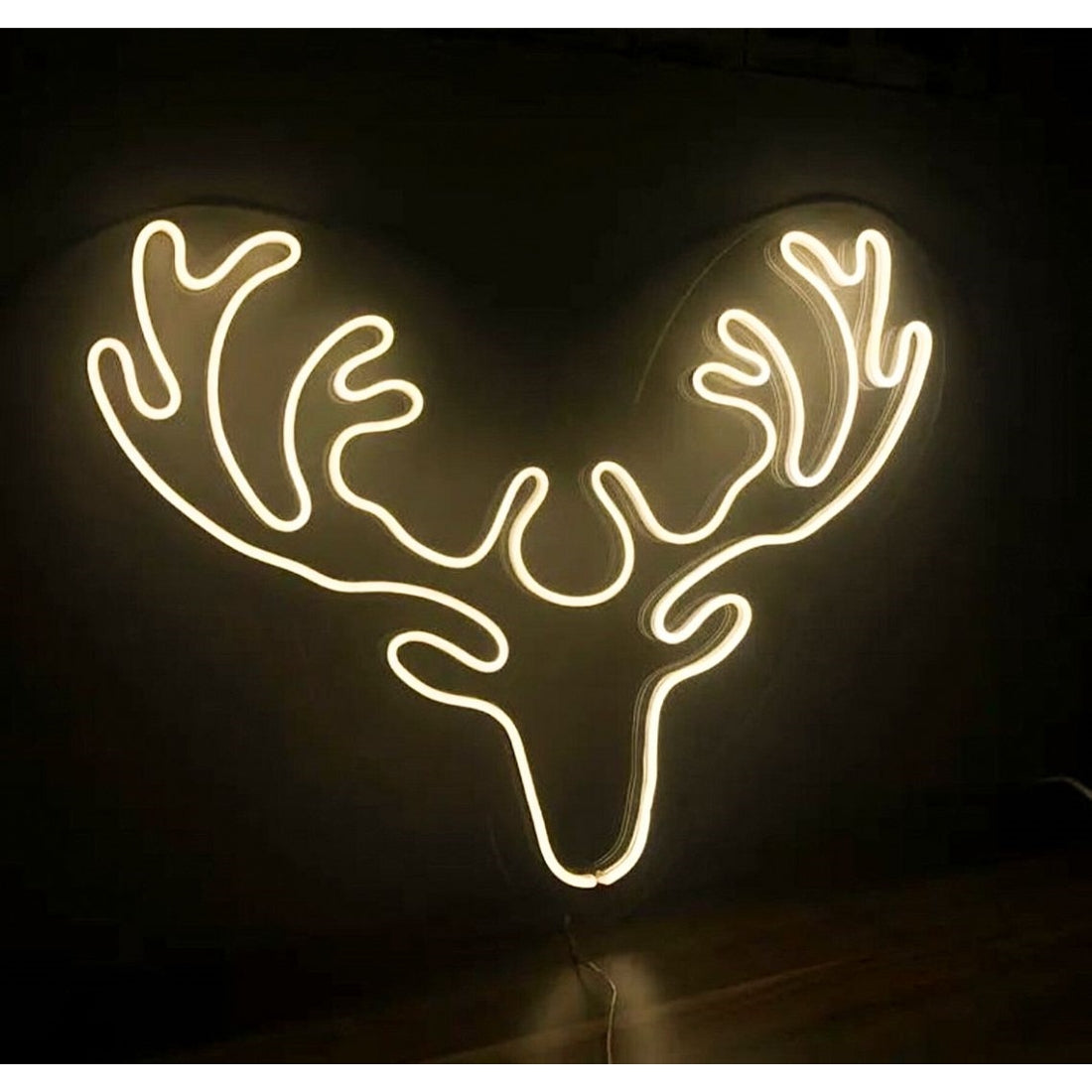 Deer Led Sign Business Neon Signs Wall Art