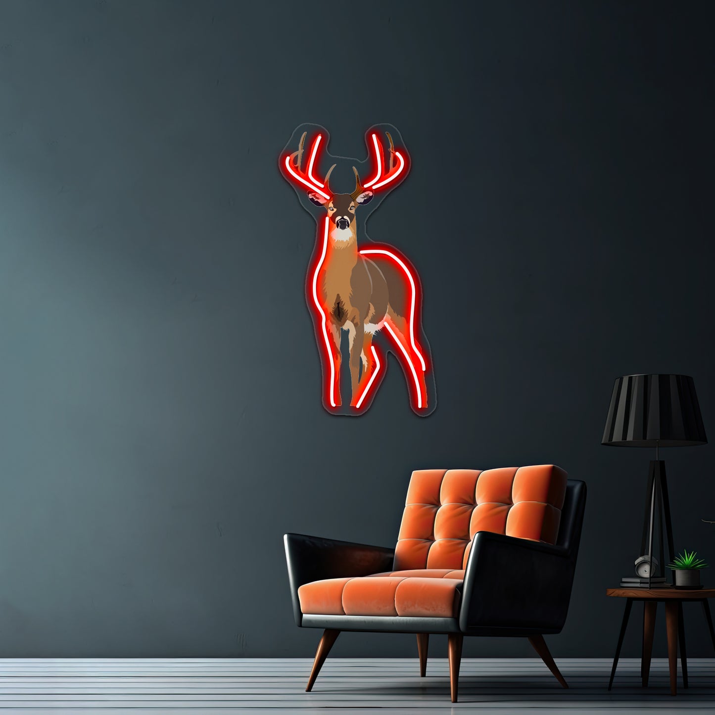 Deer Wild Animal Wall Artwork Neon Signs