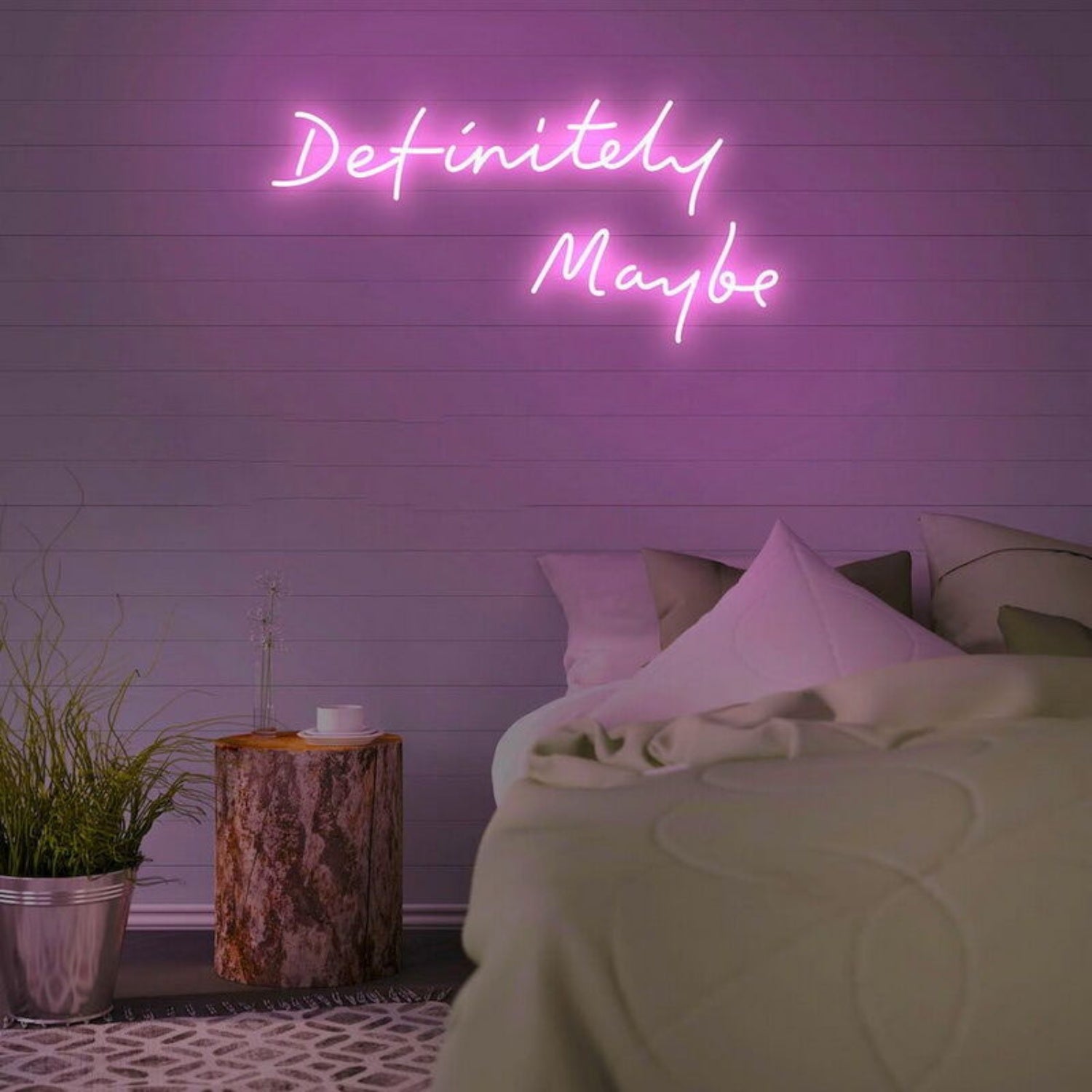 Definitely Maybe Neon Sign For Inspirational And Positive Spaces | Shineneon