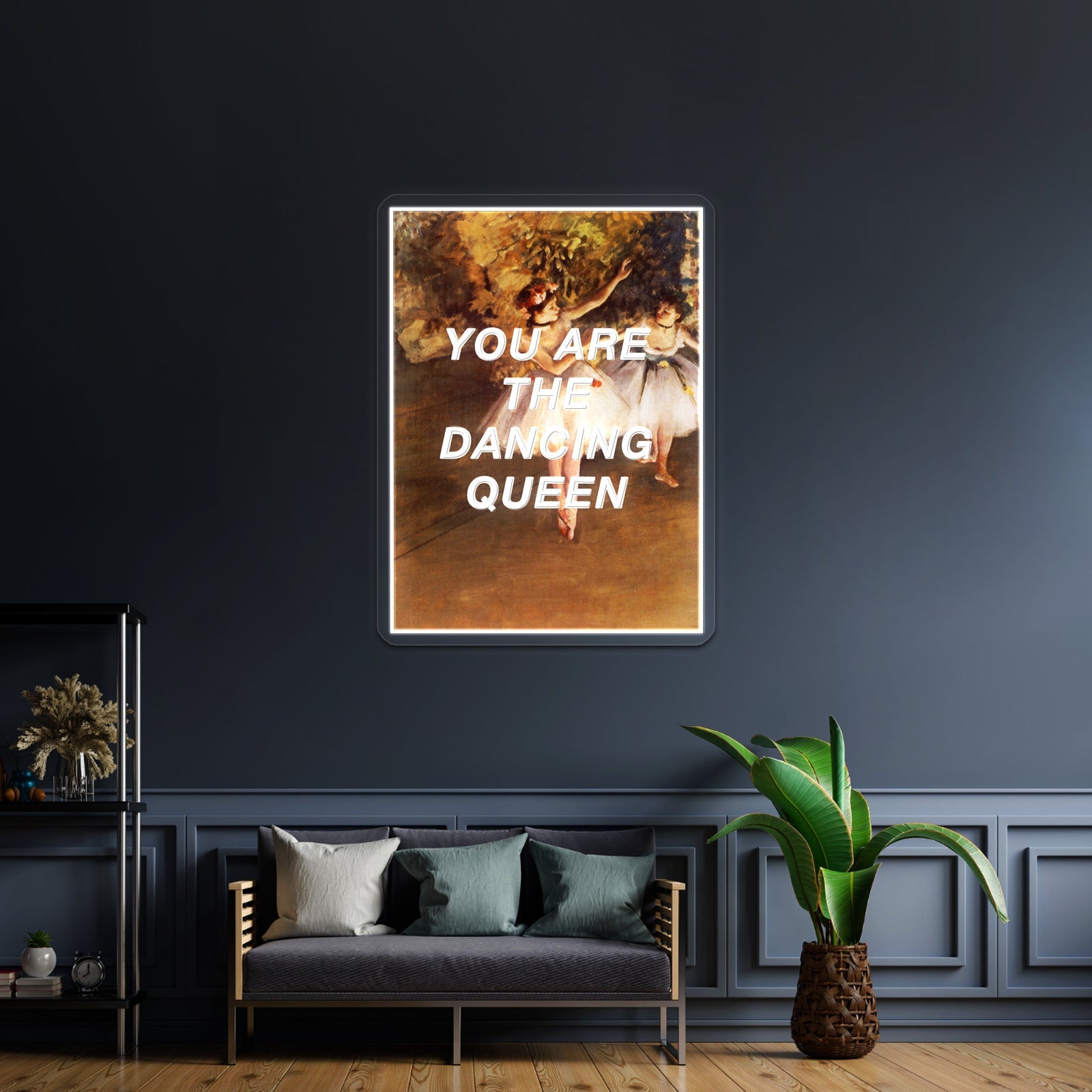 Degas Dancing Queen Artwork Affordable Custom Neon Signs - Shineneon