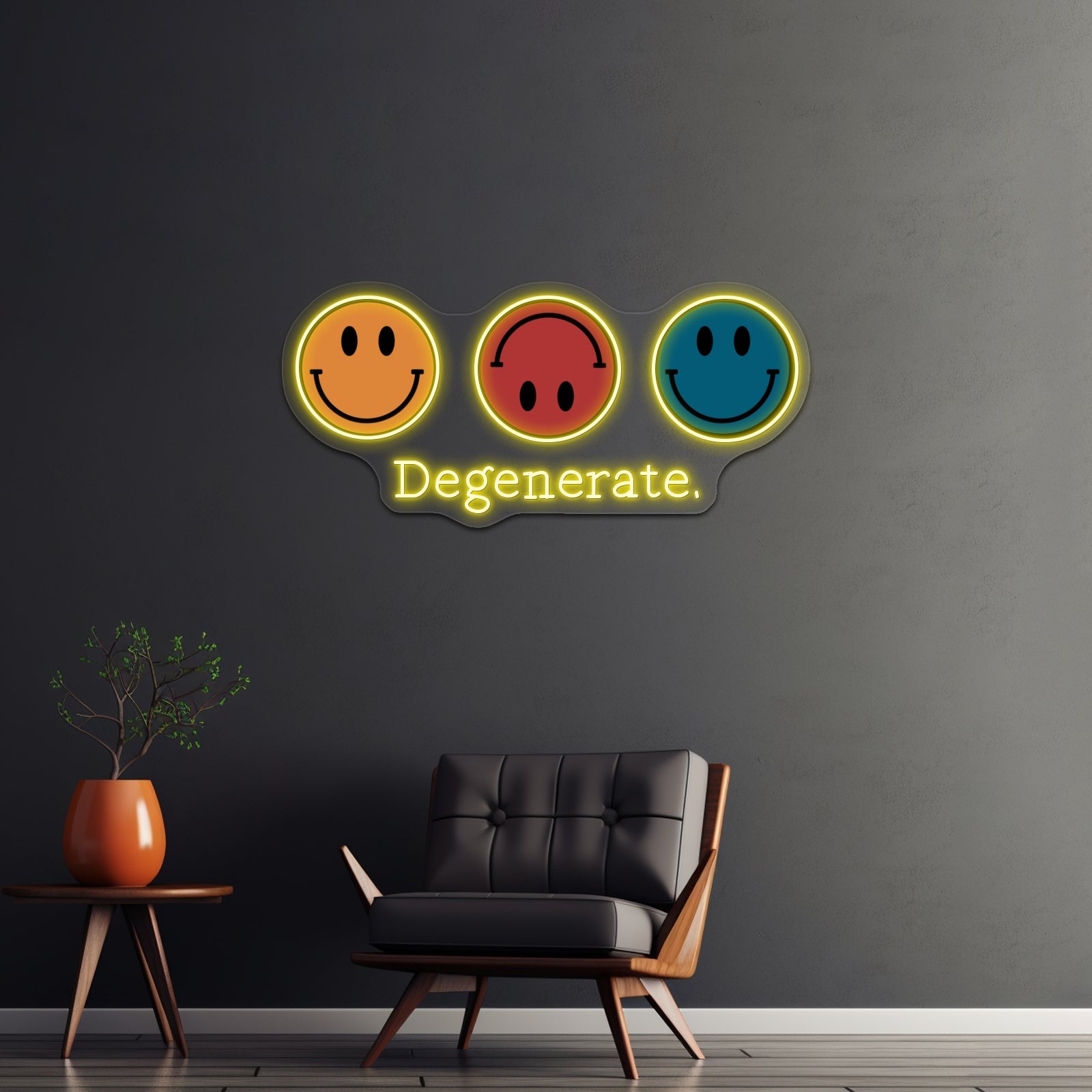 Degenerate Artwork Affordable Custom Neon Signs - Shineneon