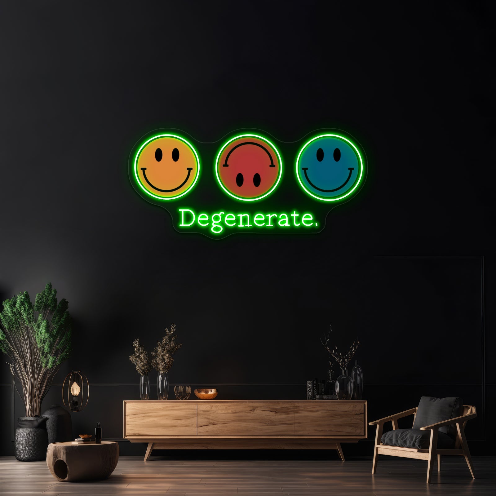 Degenerate Artwork Affordable Custom Neon Signs - Shineneon