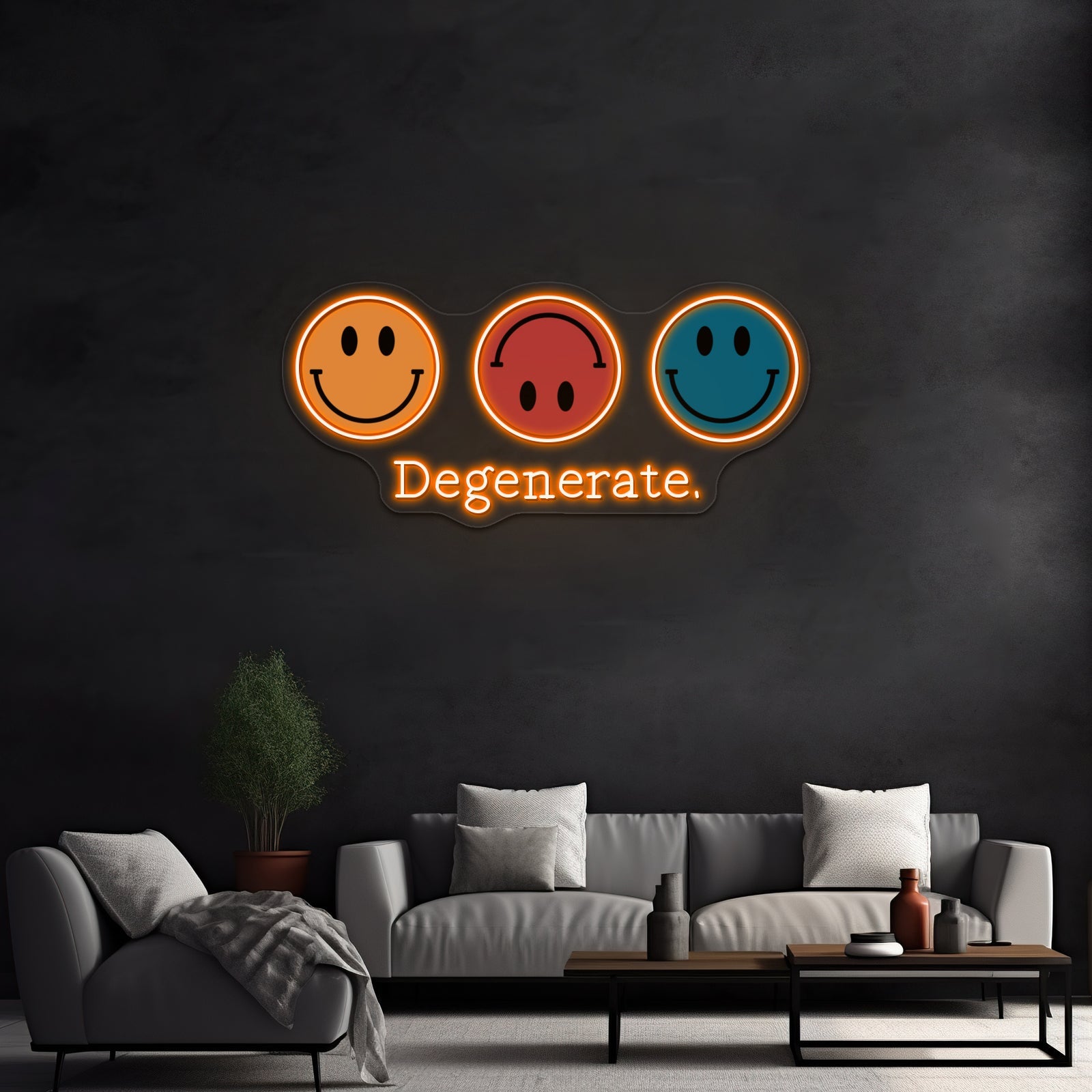 Degenerate Artwork Affordable Custom Neon Signs - Shineneon