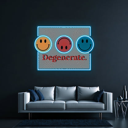 Degenerate Wall Artwork Neon Signs