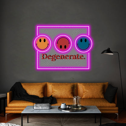 Degenerate Wall Artwork Neon Signs