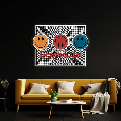 Degenerate Wall Artwork Neon Signs