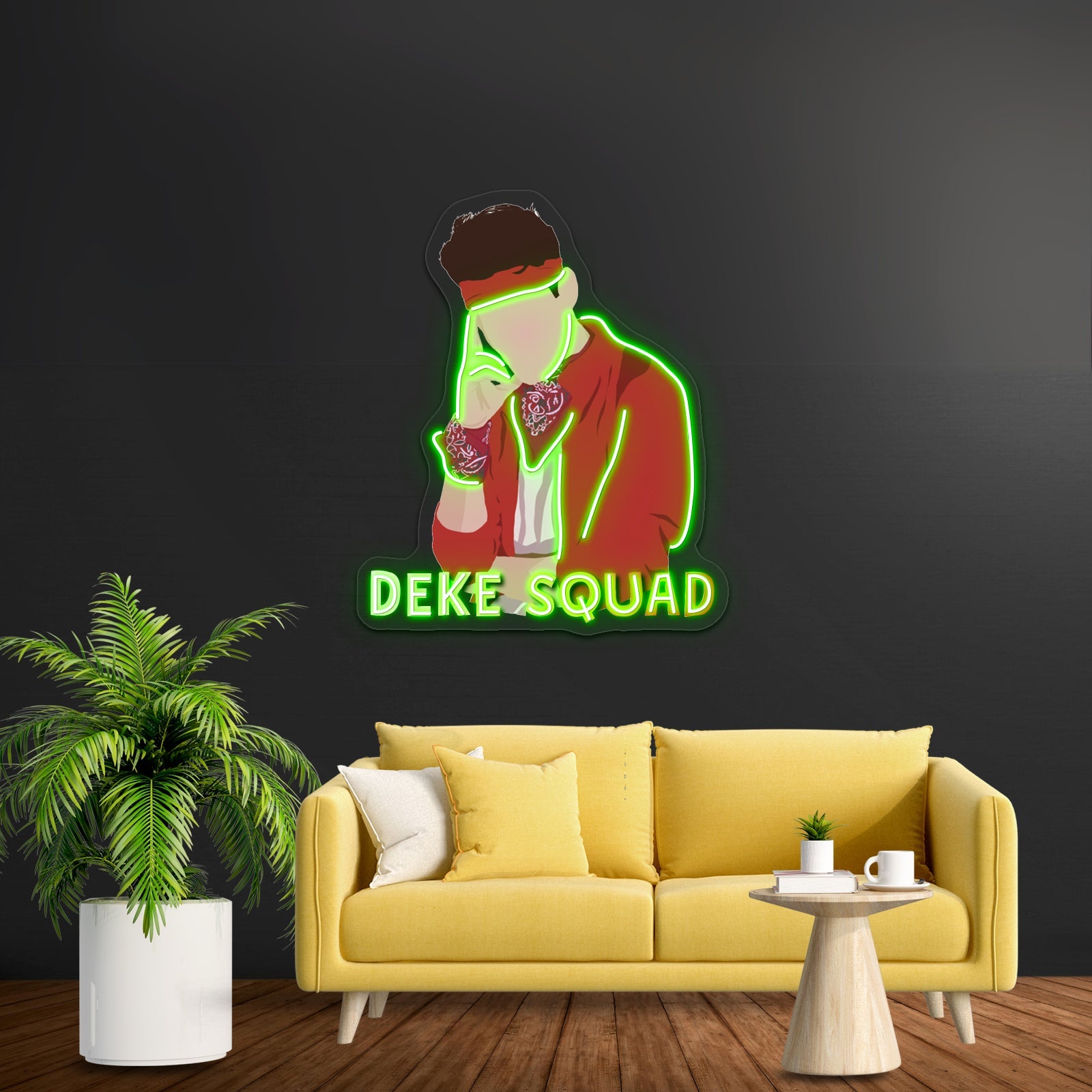 Deke Squad Pop Art Design Artwork Affordable Custom Neon Signs - Shineneon