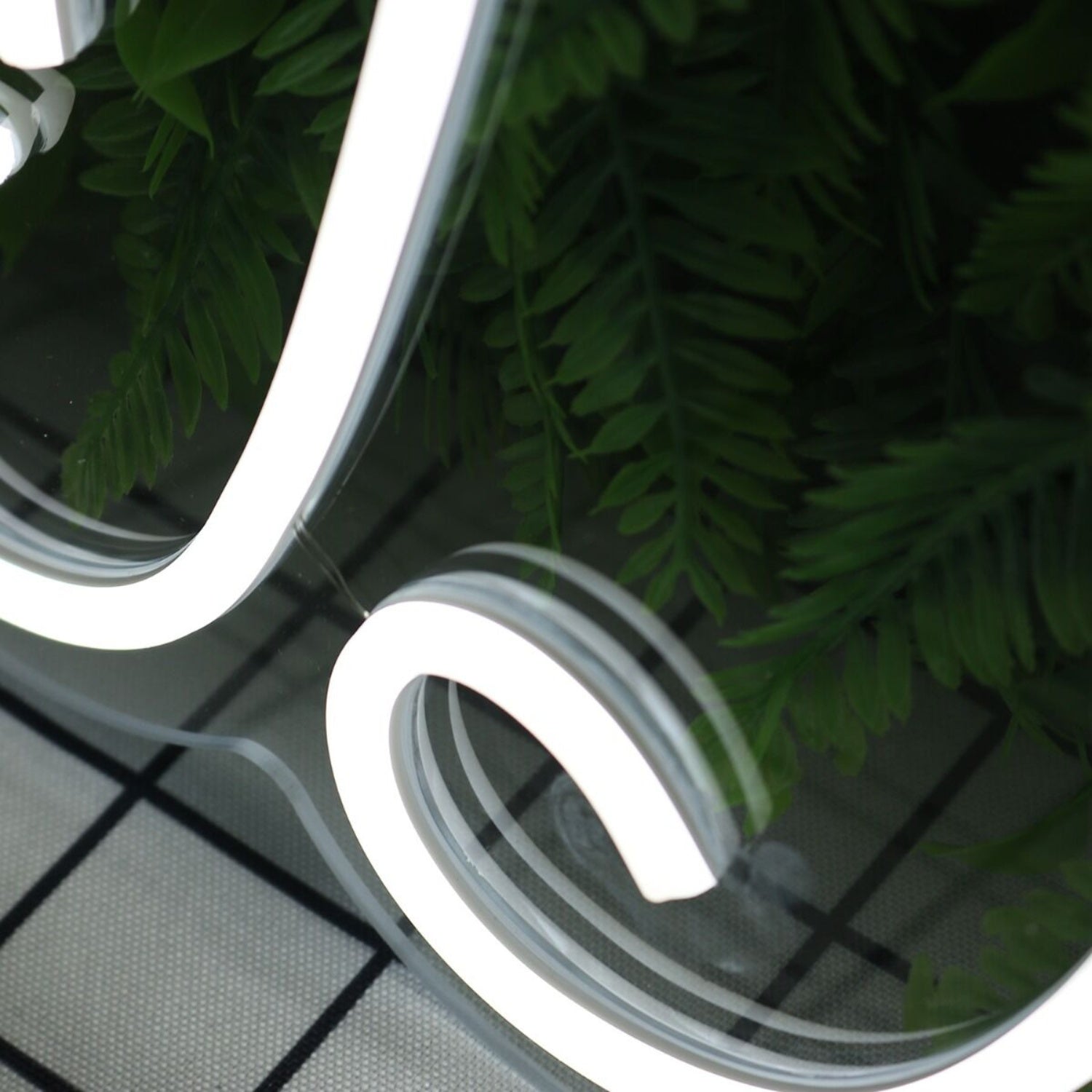 Delaney White Led Neon Sign - Shineneon