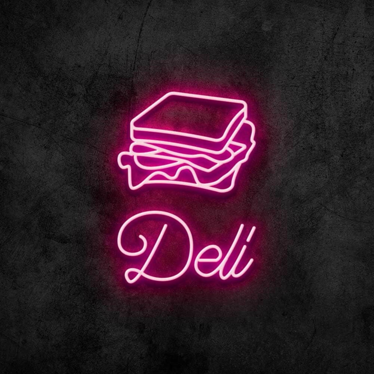 Deli Sandwich Led Neon Sign For Food Lovers And Cafes | Shineneon