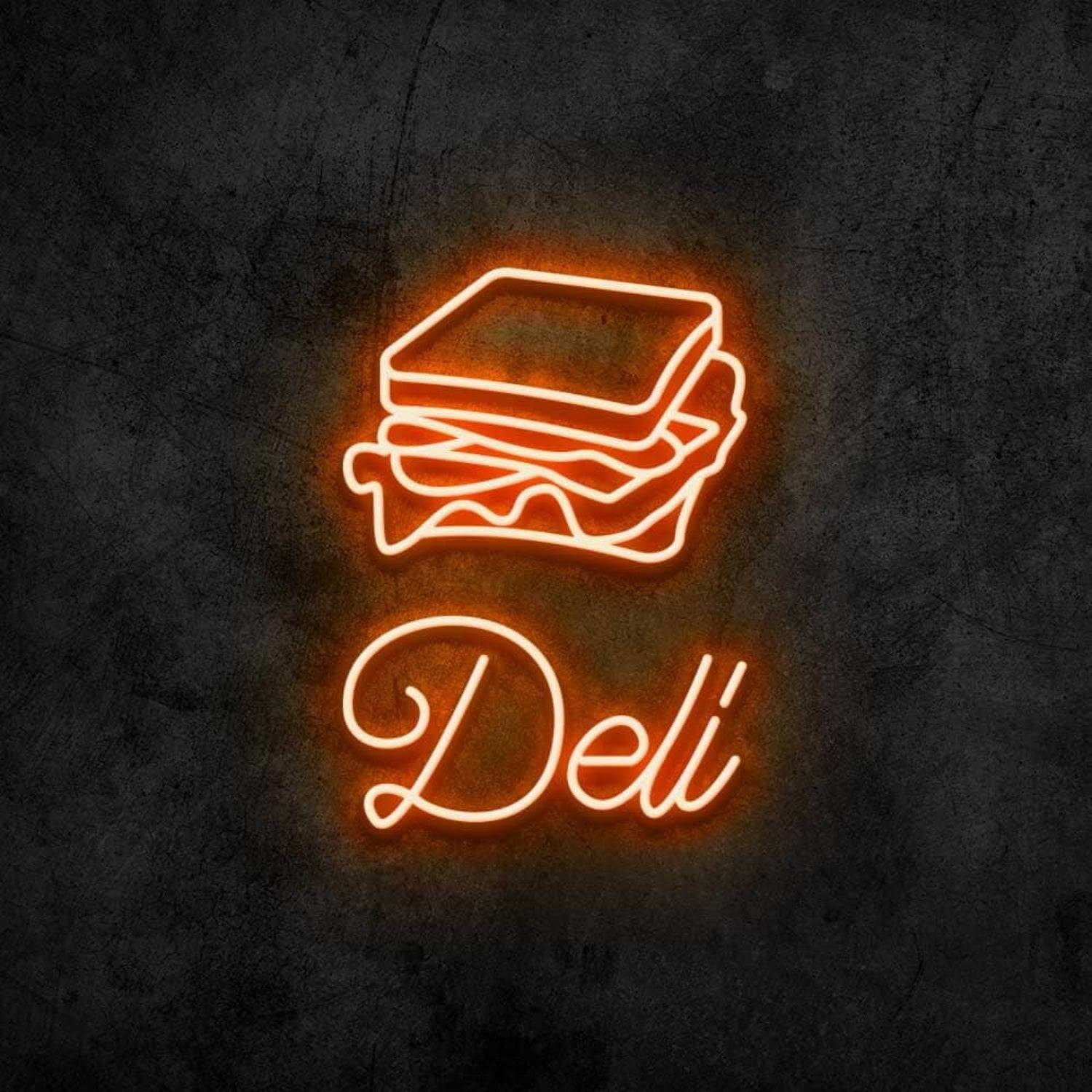 Deli Sandwich Led Neon Sign For Food Lovers And Cafes | Shineneon