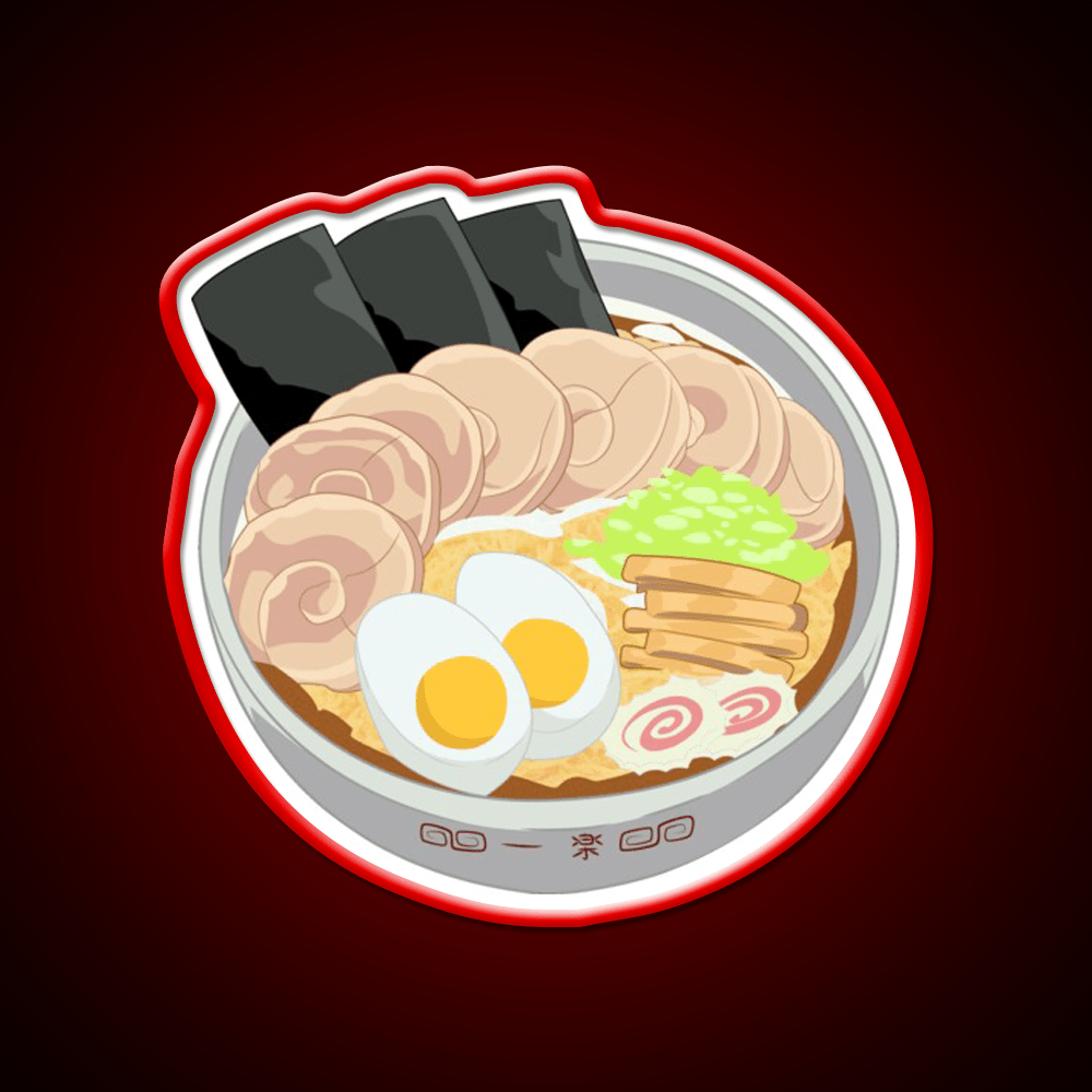 Delicious Anime Ramen Snack Food Led Neon Sign Rgb Color - Shineneon