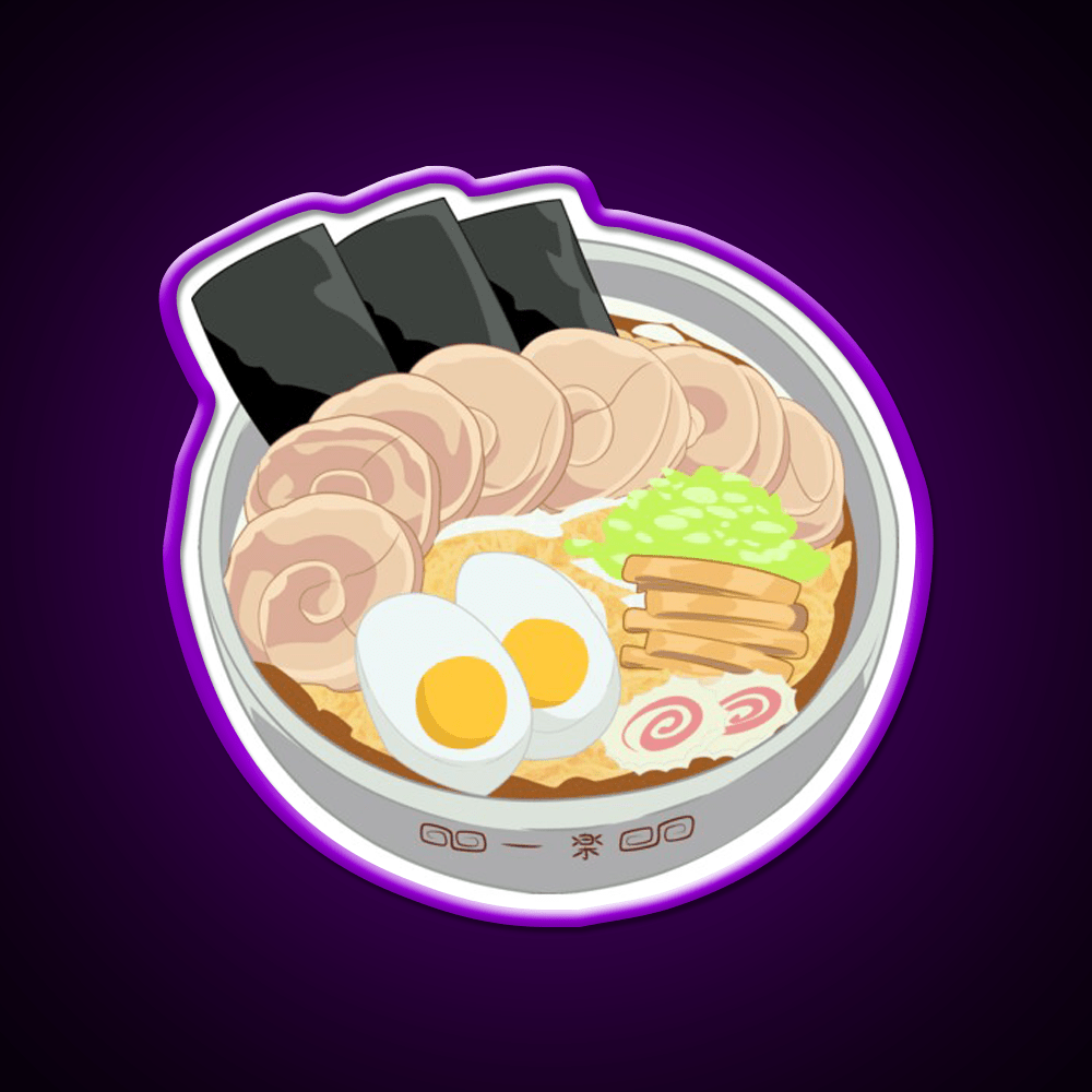 Delicious Anime Ramen Snack Food Led Neon Sign Rgb Color - Shineneon