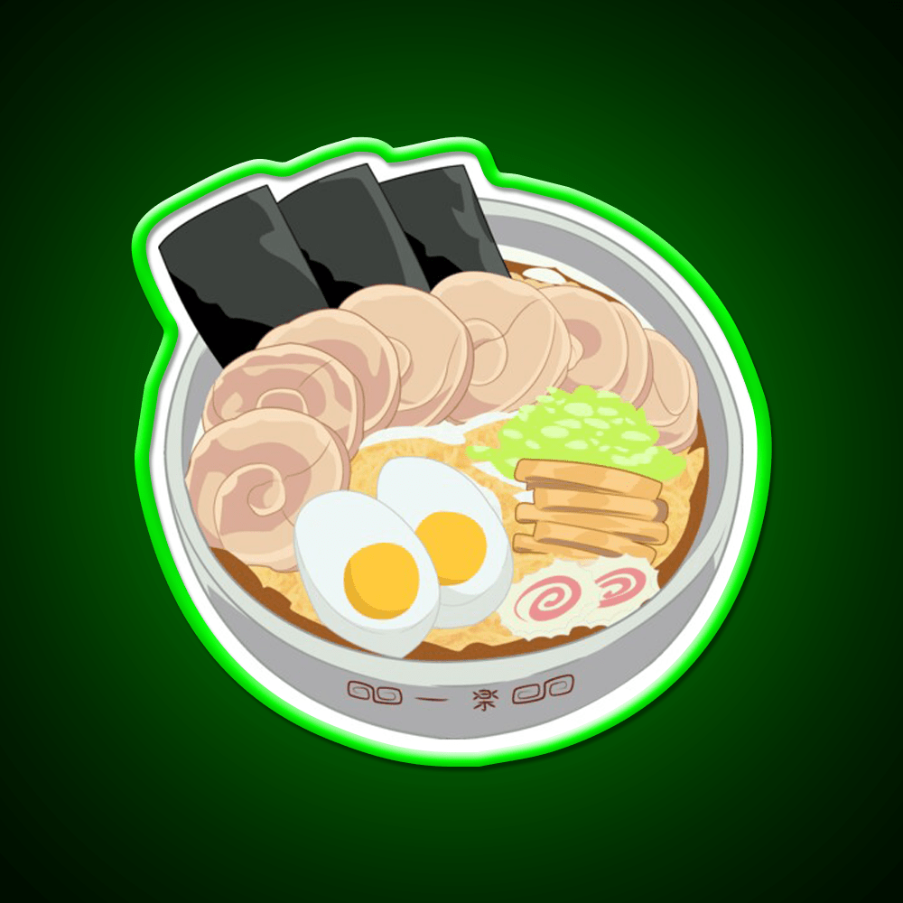 Delicious Anime Ramen Snack Food Led Neon Sign Rgb Color - Shineneon