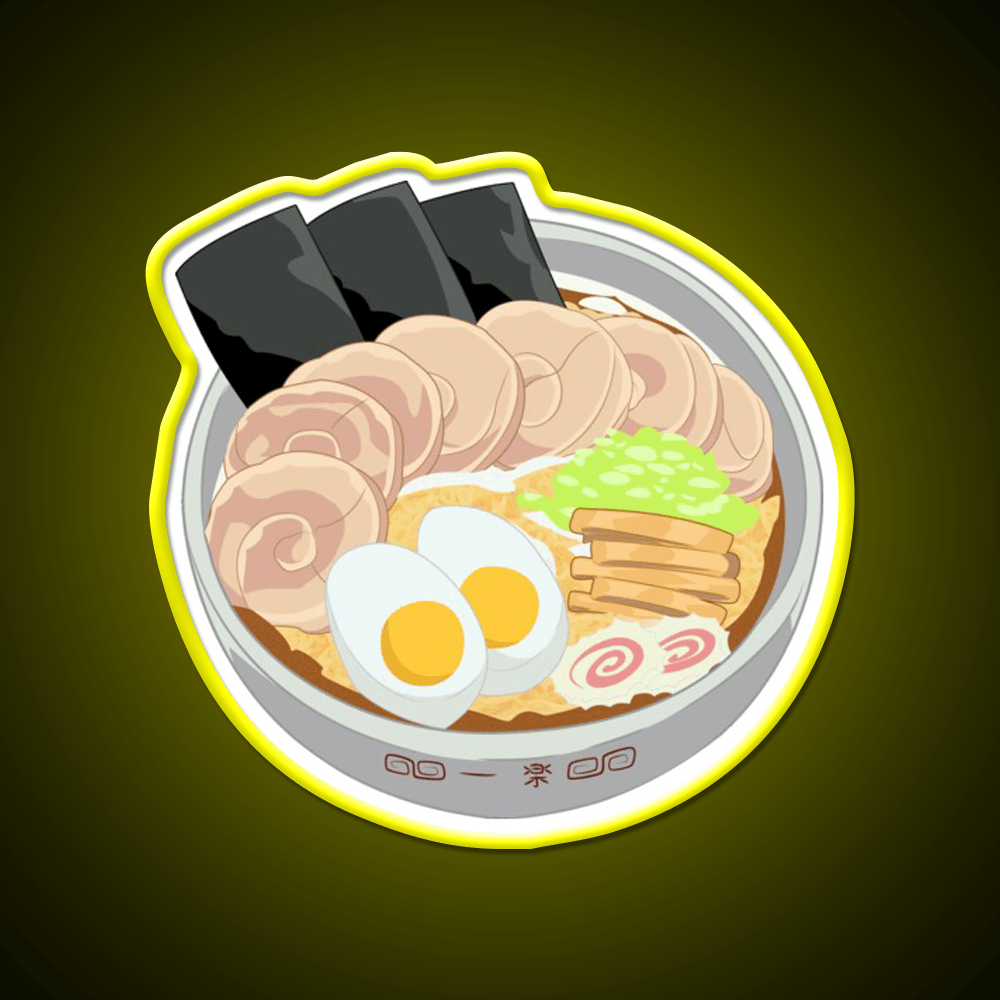 Delicious Anime Ramen Snack Food Led Neon Sign Rgb Color - Shineneon