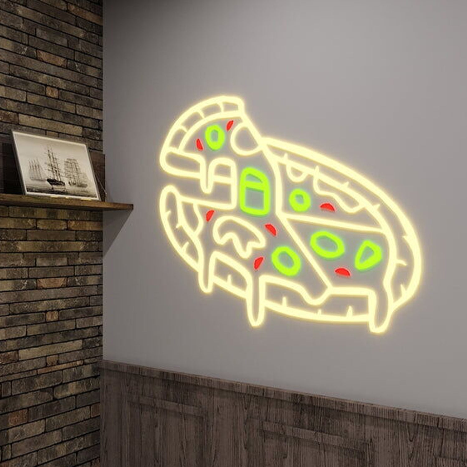 Delicious Pizza Led Neon Sign | Shineneon