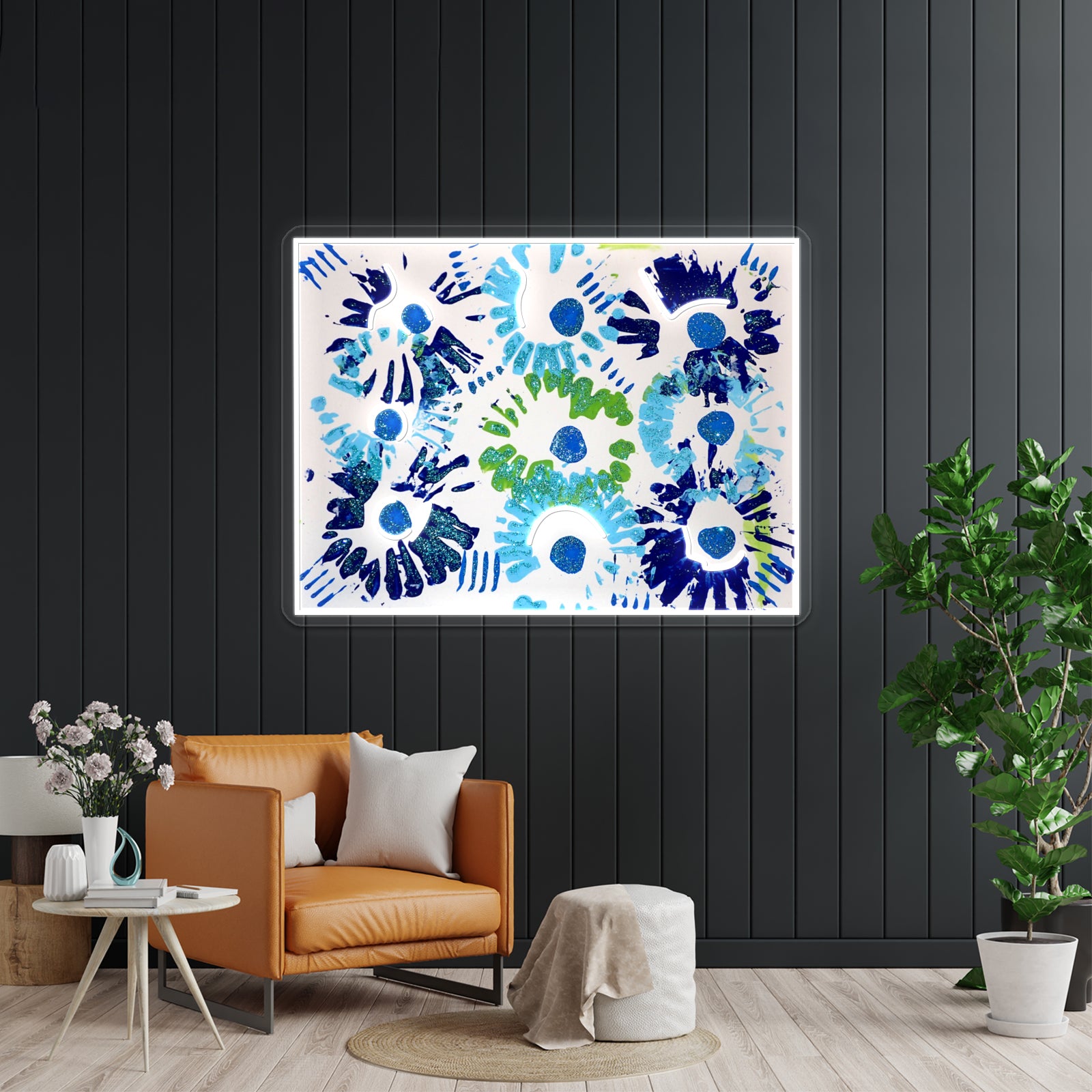 Delightful Blues Wall Artwork Neon Signs | Shineneon