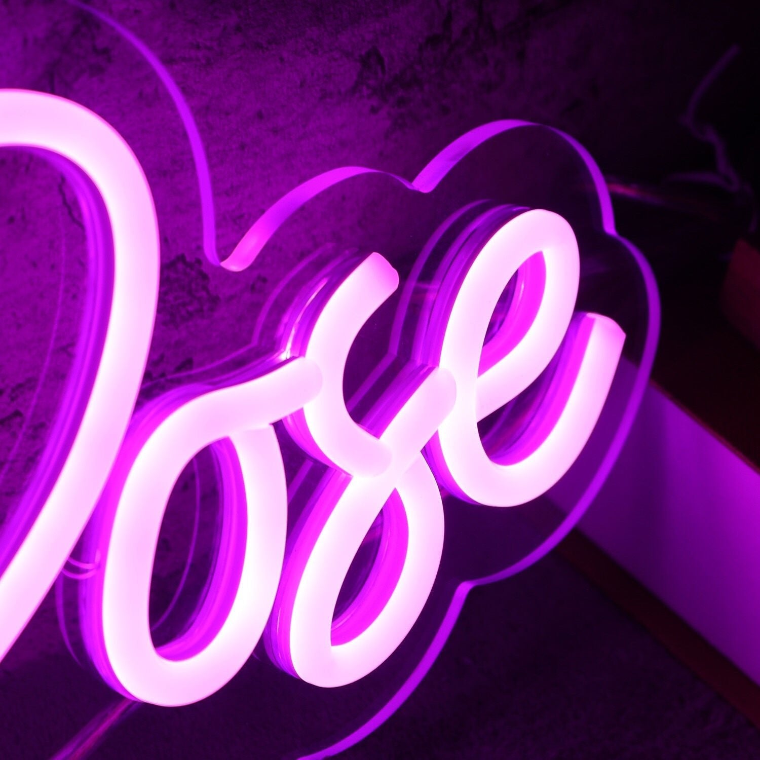 Delilah Rose Purple Led Neon Sign - Shineneon