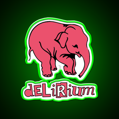 Delirium Beer Bar Decor Led Neon Sign Rgb Color - LED neon sign view 8