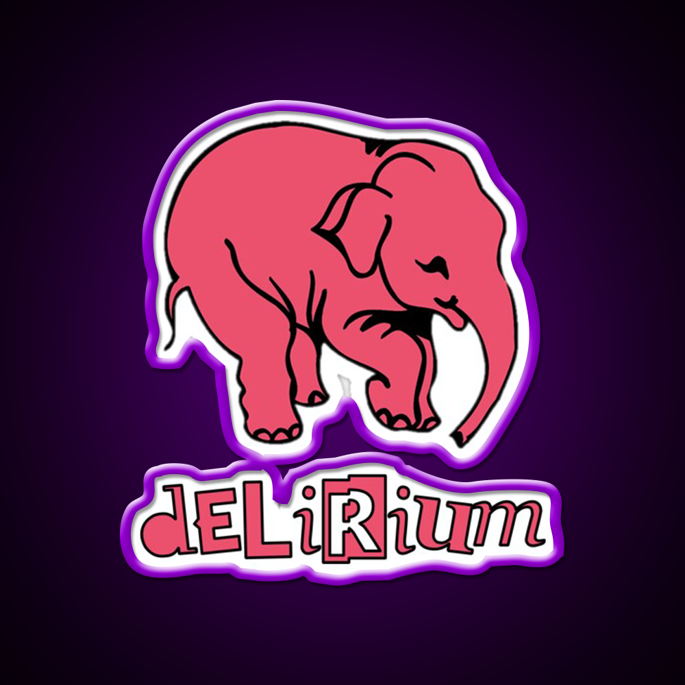 Delirium Beer Bar Decor Led Neon Sign Rgb Color - LED neon sign view 9