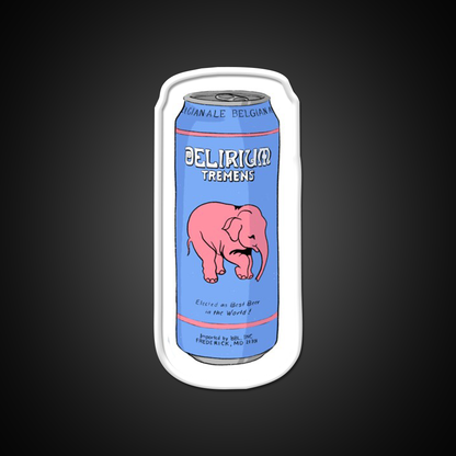 Delirium Tremens Can Beer Bar Decor Led Neon Sign Rgb Color - LED neon sign view 11