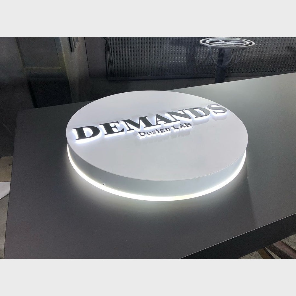 Demands 3D Frontlit And Backlit Channel Letter Led Light Sign - Shineneon