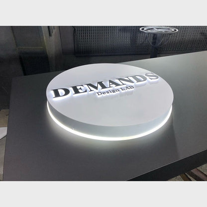 Demands 3D Frontlit And Backlit Channel Letter Led Light Sign - Shineneon