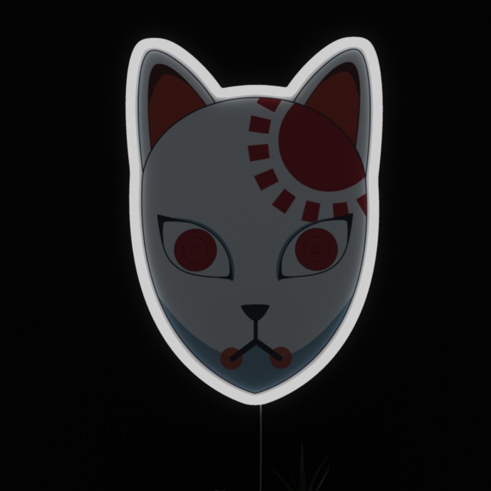Demon Slayer Tanjiro Mask Neon Sign - Shineneon