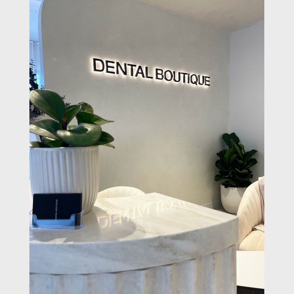 Dental Boutique 3D Backlit Channel Letters Led Light Sign - Shineneon