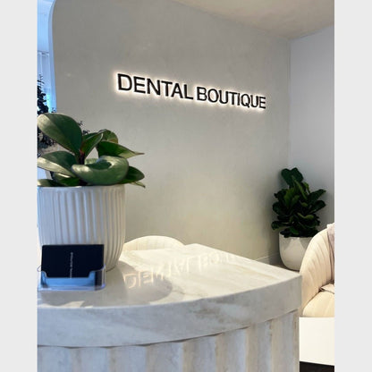 Dental Boutique 3D Backlit Channel Letters Led Light Sign - Shineneon