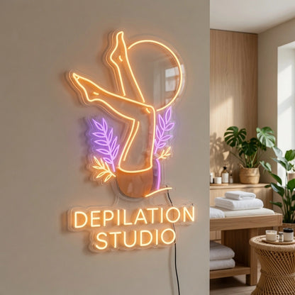 Depllation Studio Wall Decor LED Neon Sign - 03 Real Lifestyle Scene