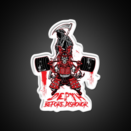 Depth Before Dishonor Gym Fitness Led Neon Sign Rgb Color