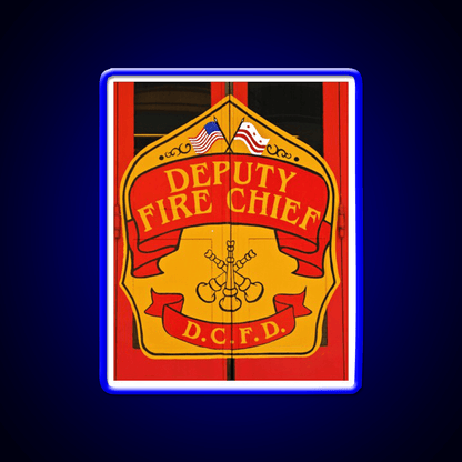 Deputy Fire Chief Asian Cultural Led Neon Sign Rgb Color - Shineneon