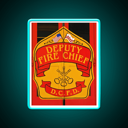 Deputy Fire Chief Asian Cultural Led Neon Sign Rgb Color - Shineneon