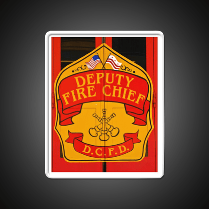Deputy Fire Chief Asian Cultural Led Neon Sign Rgb Color - Shineneon