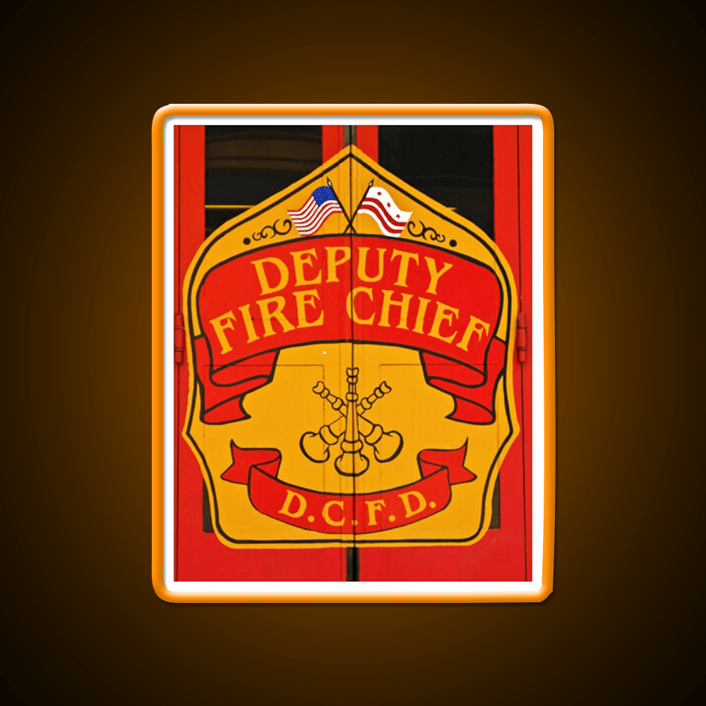 Deputy Fire Chief Asian Cultural Led Neon Sign Rgb Color - Shineneon