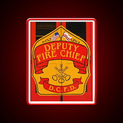 Deputy Fire Chief Asian Cultural Led Neon Sign Rgb Color - Shineneon