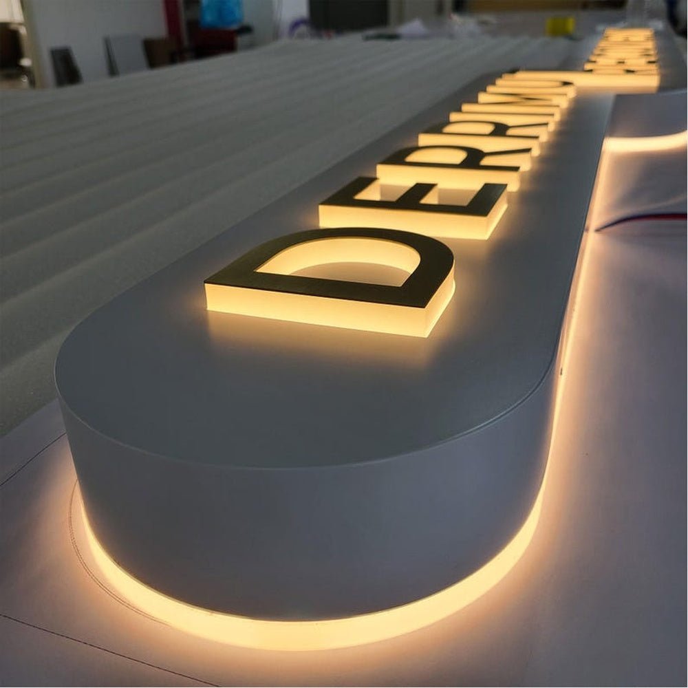 Derrimut Recovery 3D Frontlit And Backlit Channel Letter Led Light Sign - Shineneon