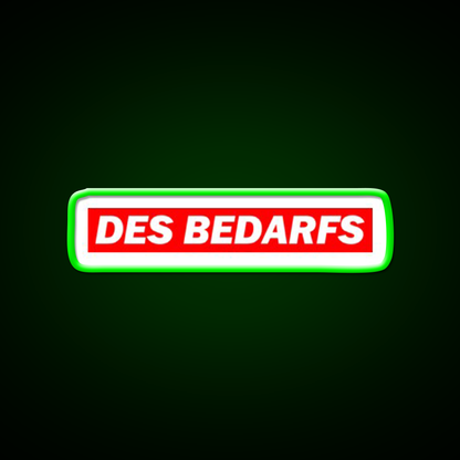 Des Bedarfs Markus R Hl Memes Gym Fitness Led Neon Sign Rgb Color