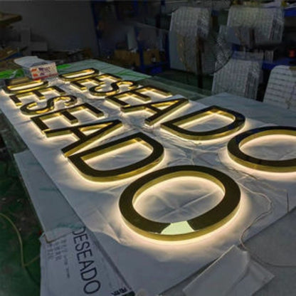 Deseado 3D Backlit Channel Letters Led Light Sign - Shineneon