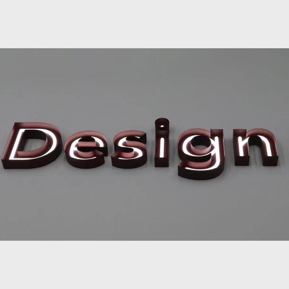 Design 3D Frontlit Channel Letters Led Light Sign - Shineneon