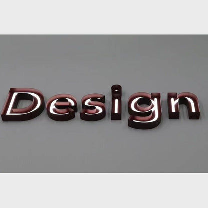 Design 3D Frontlit Channel Letters Led Light Sign - Shineneon