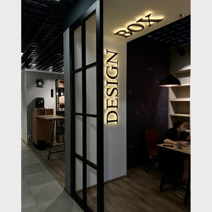 Design Box 3D Backlit Channel Letters Led Light Sign - Shineneon