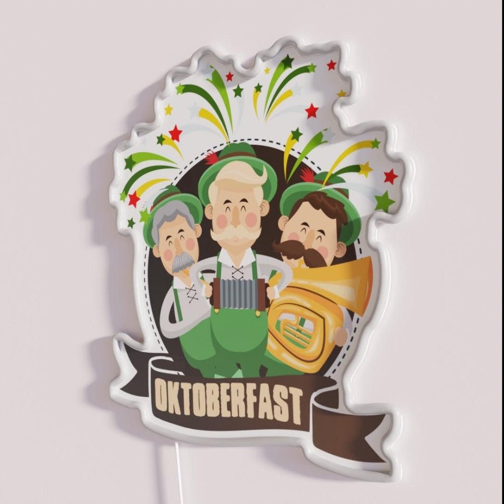 Design For The Oktoberfest Rgb Led Neon Sign Bar Wall Decor - Shineneon