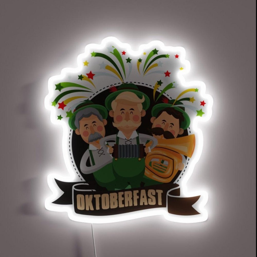Design For The Oktoberfest Rgb Led Neon Sign Bar Wall Decor - Shineneon