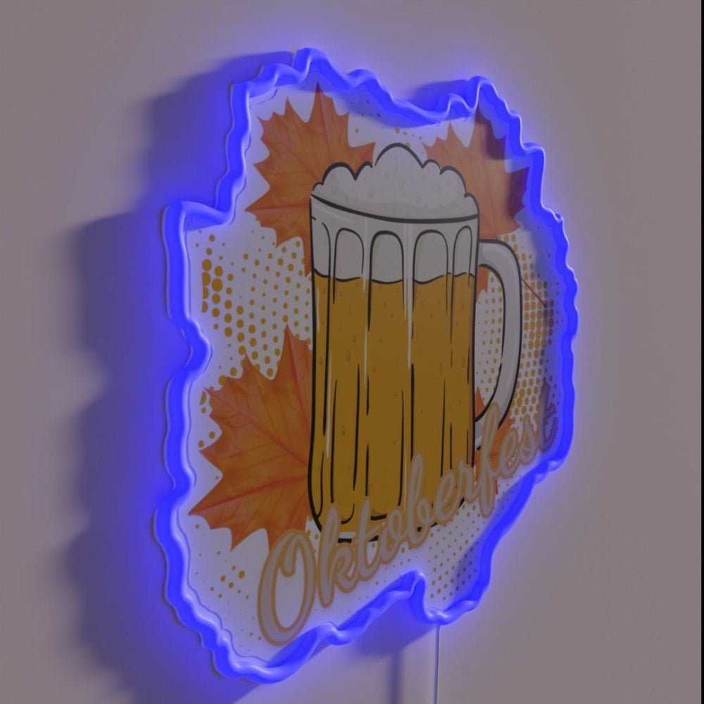 Design For The Oktoberfest Rgb Led Neon Sign Restaurant Wall Art - Shineneon