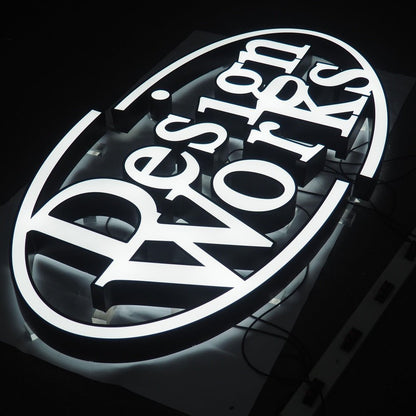 Design Works 3D Frontlit Letters Metal Led Sign - Shineneon