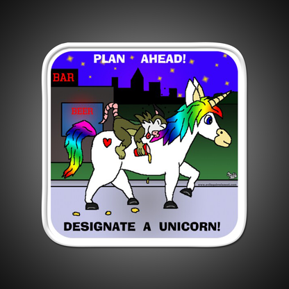 Designate A Unicorn Man Cave Bar Led Neon Sign