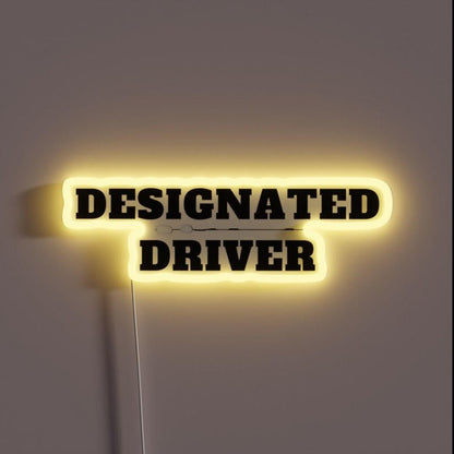 Designated Driver Sober Rgb Led Neon Sign - Shineneon