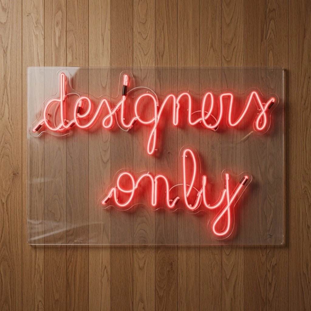 Designers Only LED Neon Sign - Shineneon